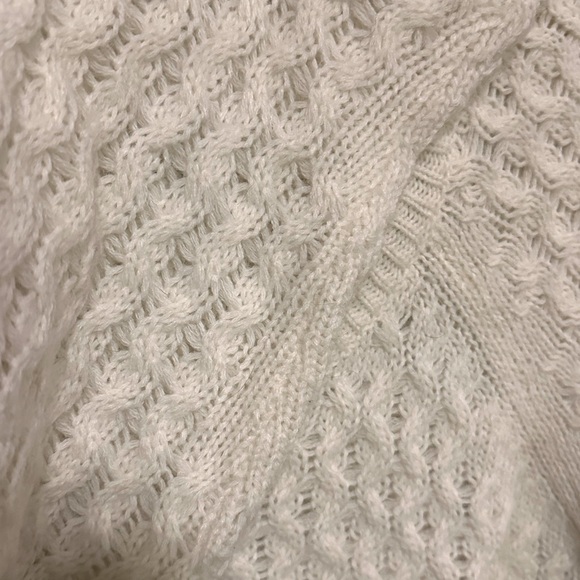 Cable Knit Oversized Boatneck Sweater - Picture 5 of 7